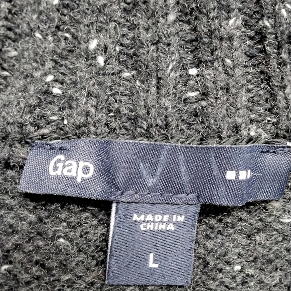 Gap Wool Blend Mock Neck Pullover Sweater Size L - Picture 6 of 6